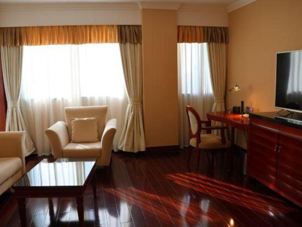 Jian Guo Garden Hotel Peking  Buitenkant foto